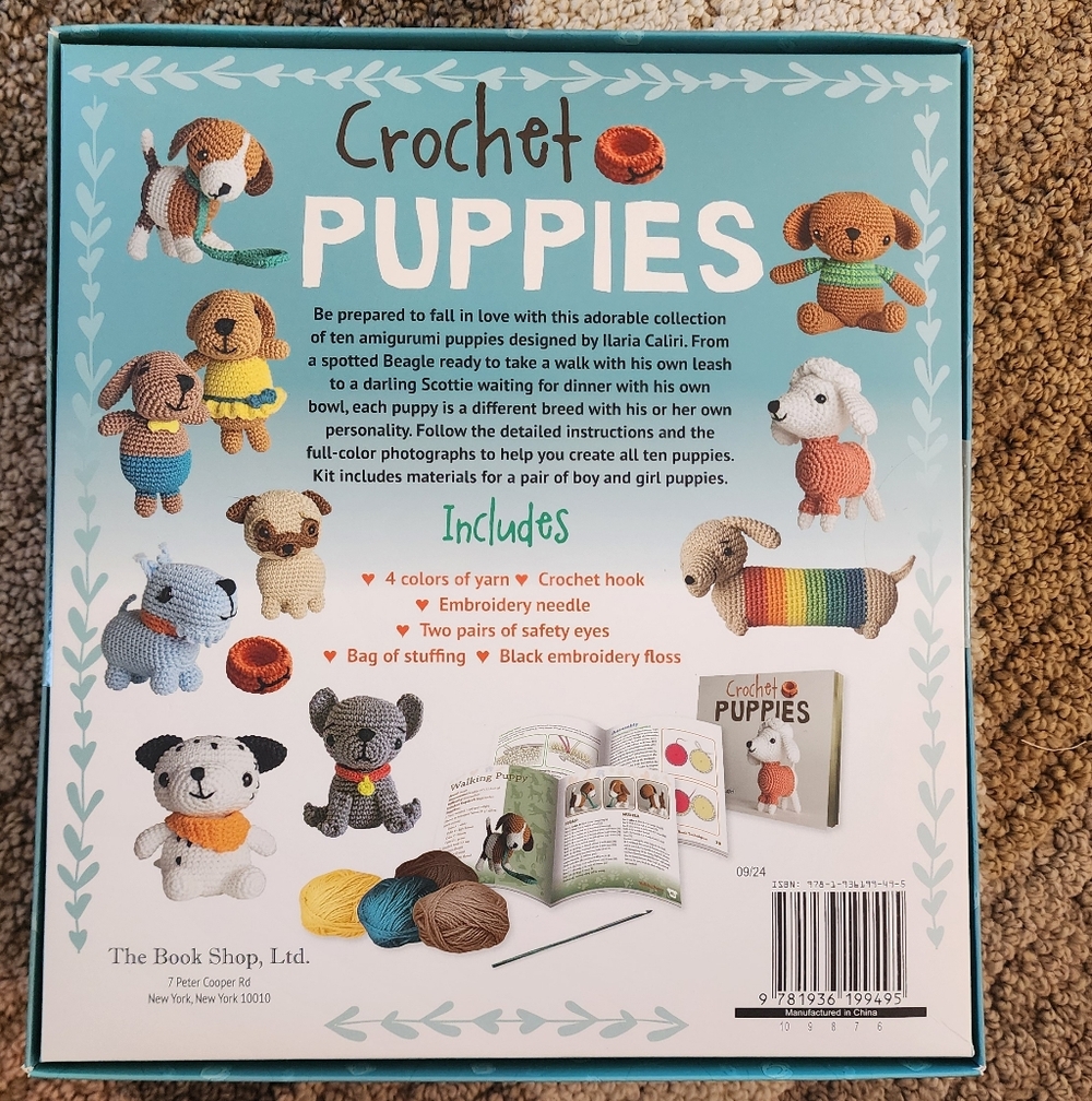 Crochet Puppies Pattern Book - Picture 2 of 2